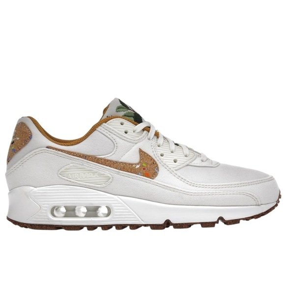 Nike Air Max 90 AM90 Sail Cork Sustainable Material Size 11 DS DD0384-100 - Picture 1 of 14